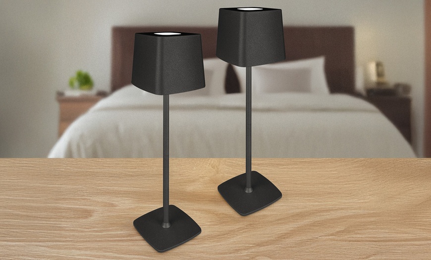 Image 42: Lot de 2 lampes LED design moderne