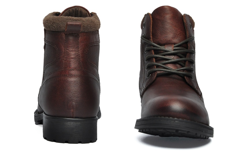 Image 7: Oaktrak Benson Mens Leather Boots
