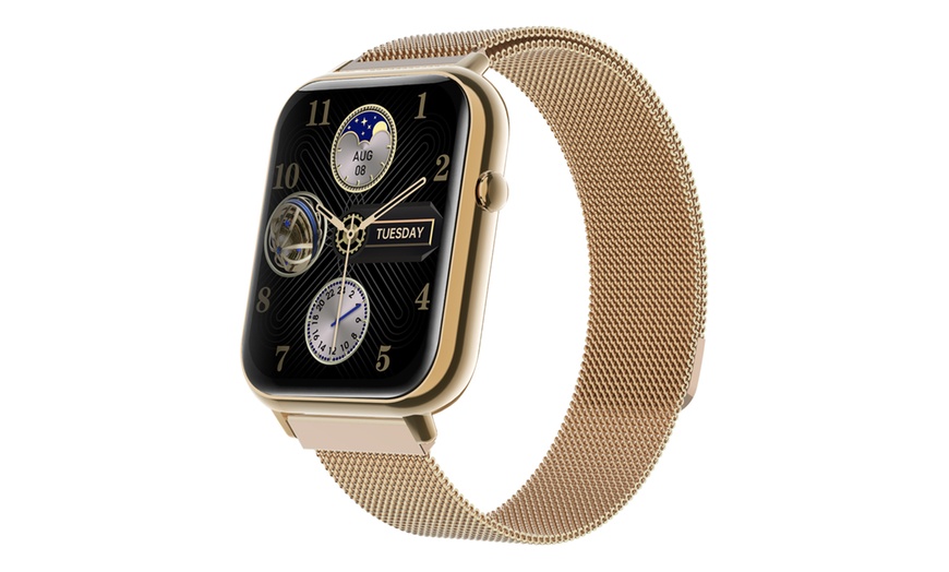 Image 6: Bluetooth Smart Watch 2.1" Touch Screen Heartrate Blood Pressure