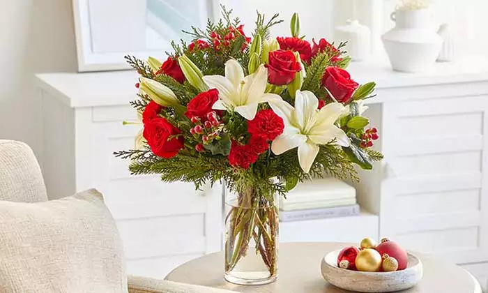 Spread Holiday Cheer! Same-Day Delivery on Stunning FTD Christmas Flowers & Gifts (Up to 55% Off)