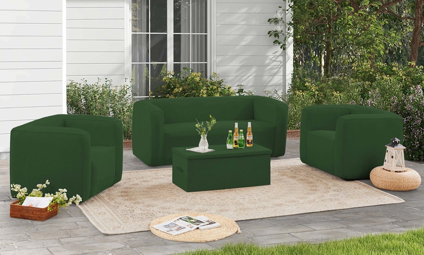 Image 10: Salontafel met opbergruimte