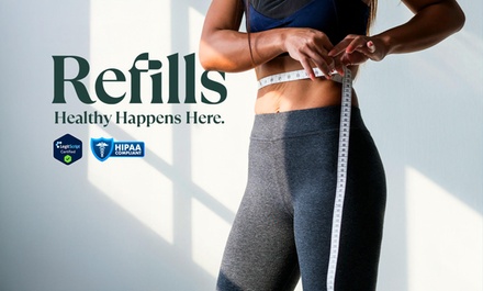 4-Week Tirzepatide GLP-1 Weight Loss Program with Consultation - Refills Health