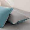 Image 1: Pure Long Staple Cotton Pillowcase Duo
