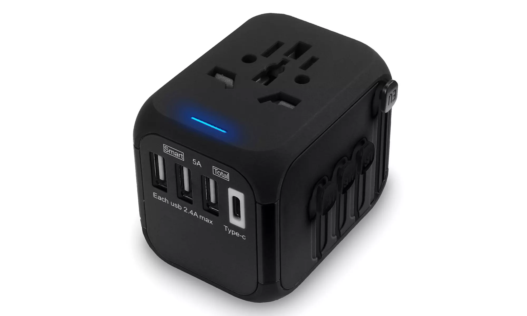 Universal Travel Adapter Converter One International Wall Charger AC Power Plug