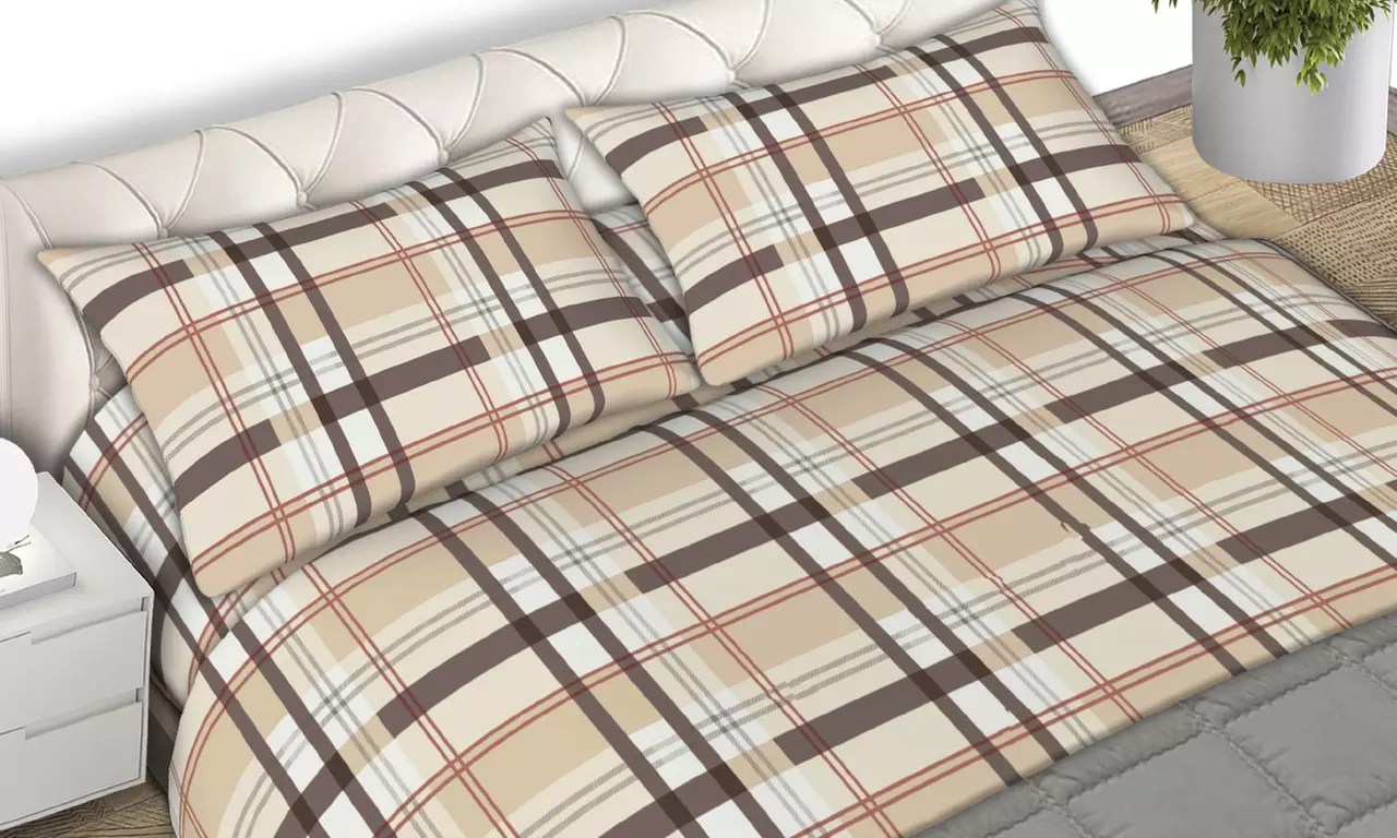 Lenzuola in 100% pure cotone di flanella