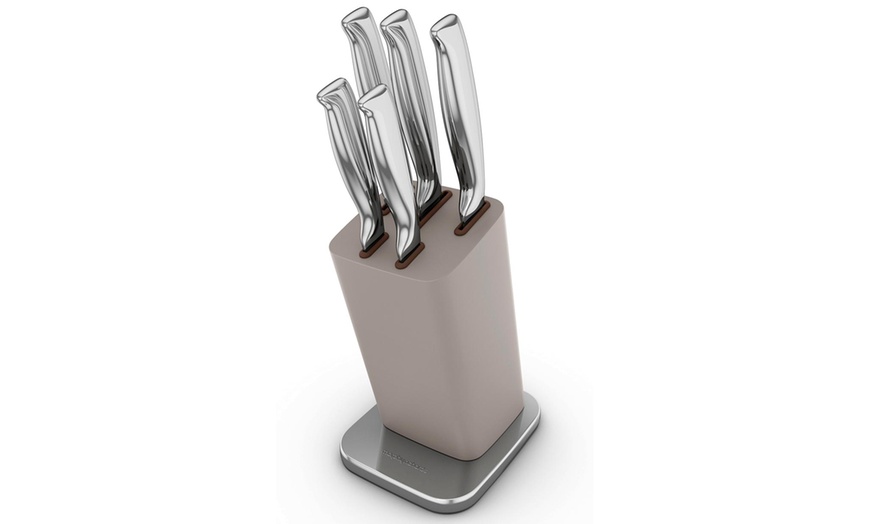 Image 2: Morphy Richards Knife Block