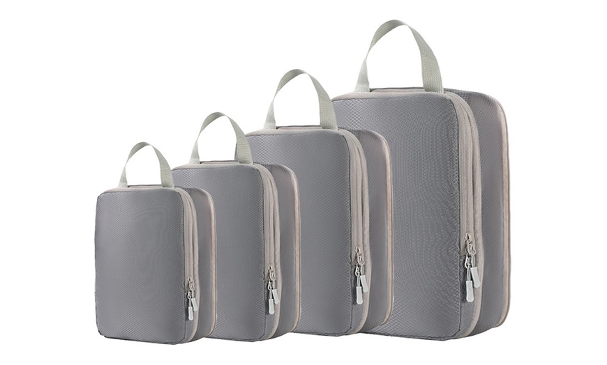 Image 4: Four-Piece Compression Storage Bags