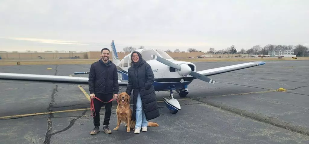  Fly High with One-Hour Introductory Flight Lesson for One or Two
