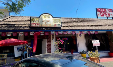 $20 for $30 Towards Food and Drink - Finca Casa Blanca