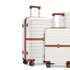Image 9: Valise ou set 3 valises en ABS et PC avec design rayé Kono