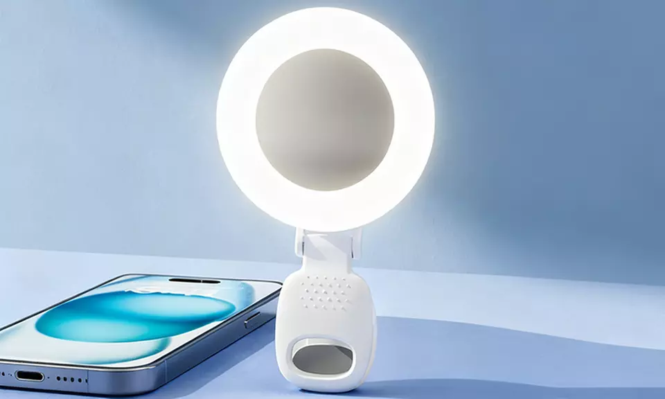 Luce portatile per selfie con 3 modalità