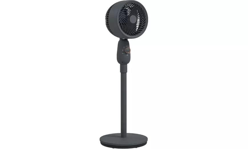 Image 4: HomCom 12-Inch Floor Standing Fan