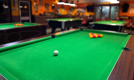 Lifetime Membership + 1-Hour Pool/Snooker + Guest Entry + 2 Beers - Cousins snooker & pool club