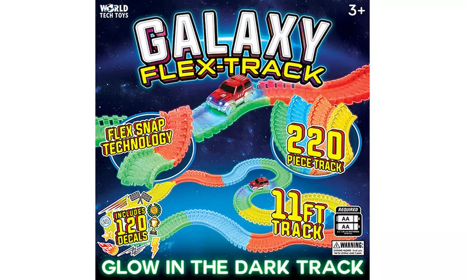 Galaxy Flex Tracks - Glow Tracks or Mega Glow Tracks - Second Medium