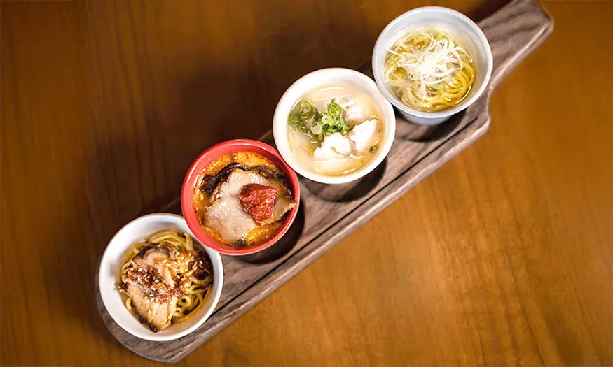 Four-Course Ramen Dinner with Wine or Sake at Zubu Ramen Metrotown