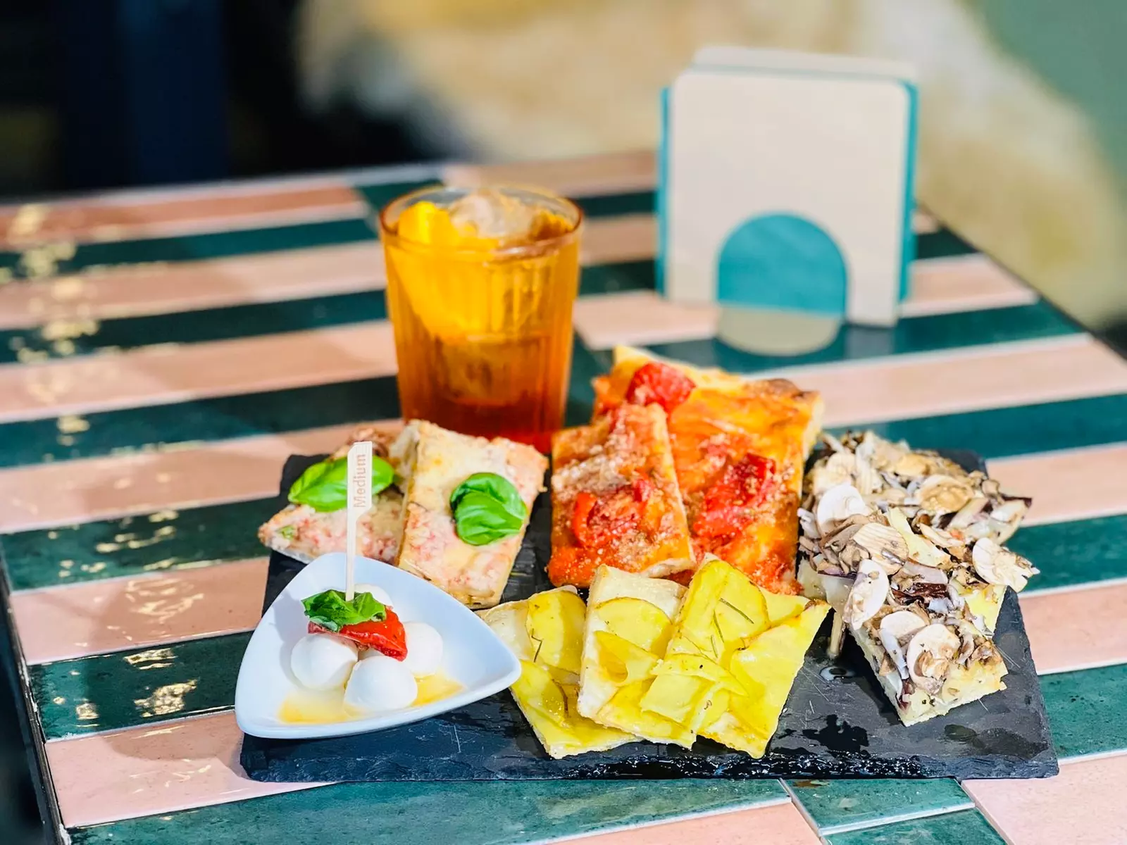 Aperi mit Pizza-Selection und Spritz nach Wahl für 2 oder 4 Personen