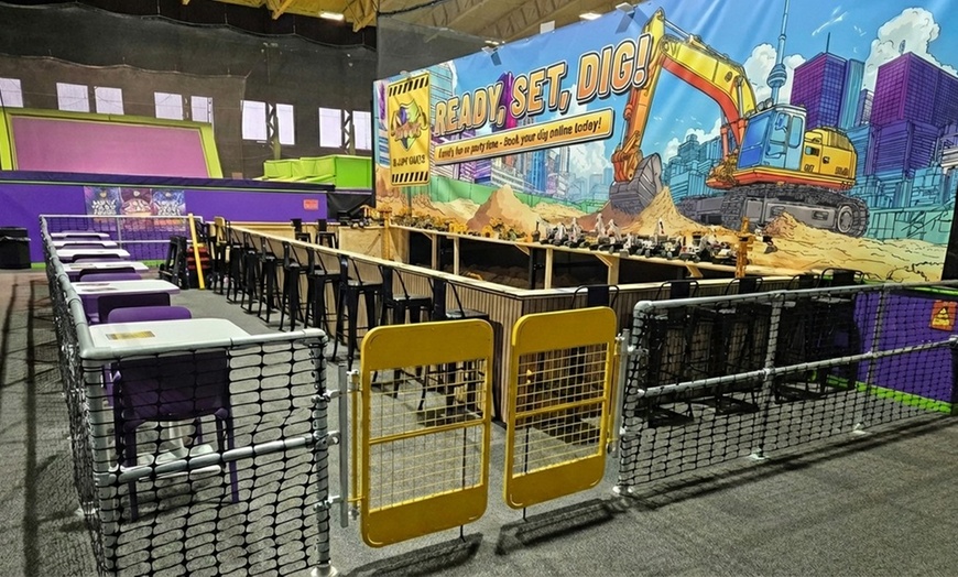 Image 6: Little Diggers Open Session or Combo + 60min Open Jump for 1 or 2