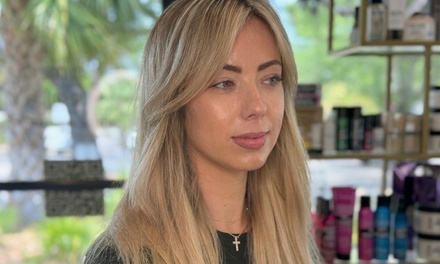 One Haircut with Shampoo, and Styling - St. Pete Beauty Co.