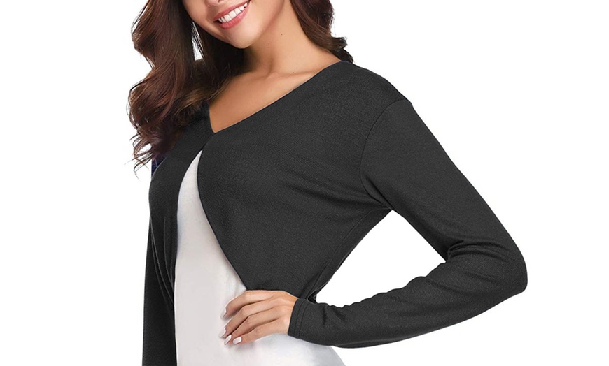 Image 4: Women's Long Sleeve Bolero