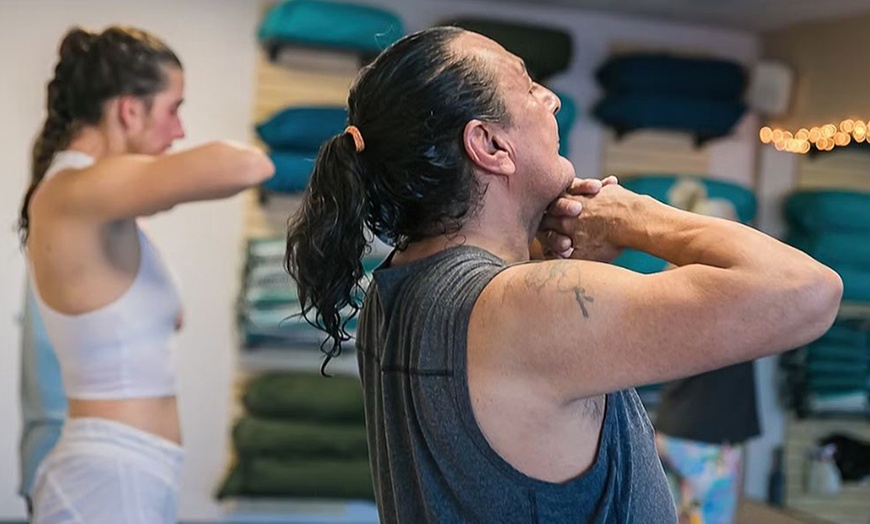 Image 1: One-Week, One or Three Months of Unlimited Yoga Classes of Choice