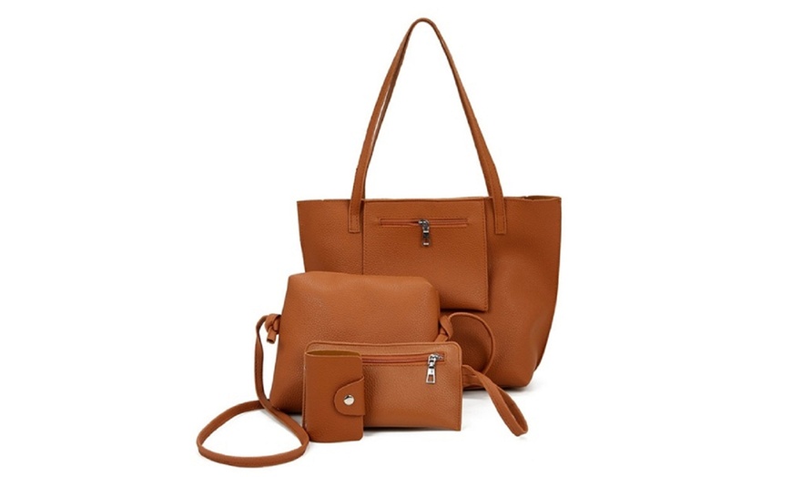 Image 3: Four-Piece Handbag Set