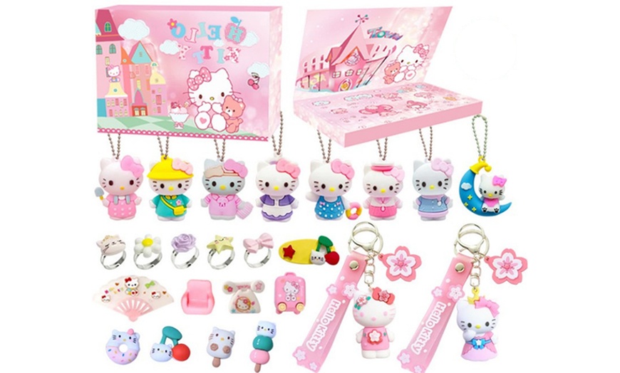 Image 1: 24 Days Sanrio Inspired Keychain Advent Calendar