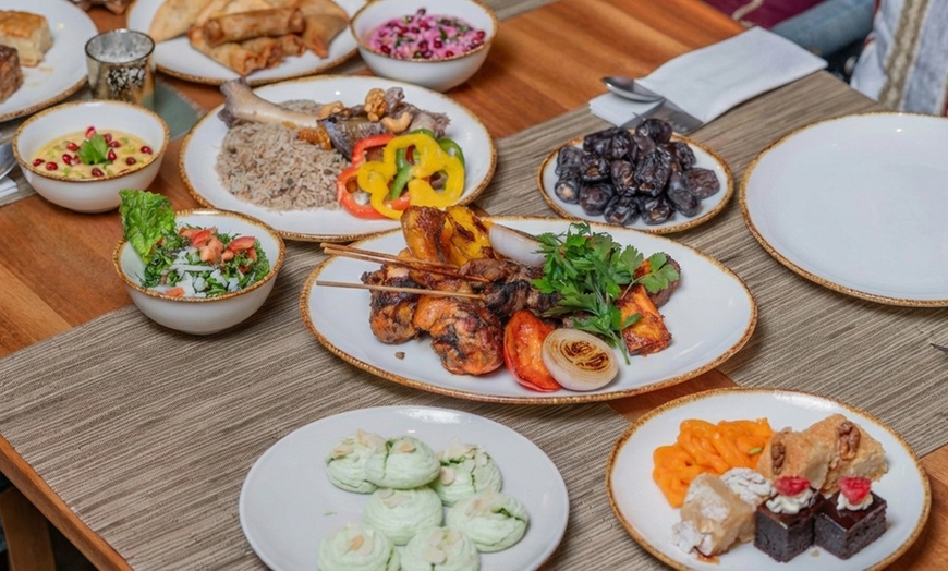 Image 4: Ramadan Iftar Buffet with Fresh Salads, Hot Dishes & Arabic Desserts