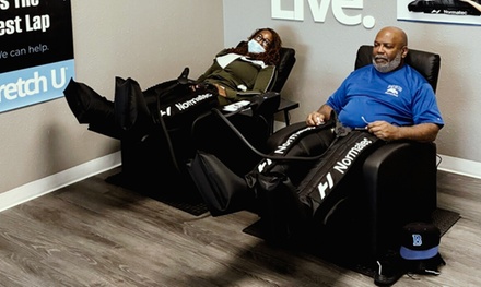 One Normatec Compression Therapy Session - Stretch U Creve Coeur Llc