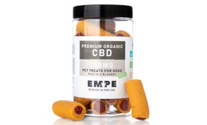 Premium High Strength Organic CBD-Infused Pet Treats (100mg) from EMPE