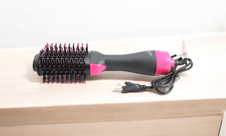 Image 3: Brosse sèche-cheveux lissante professionnelle