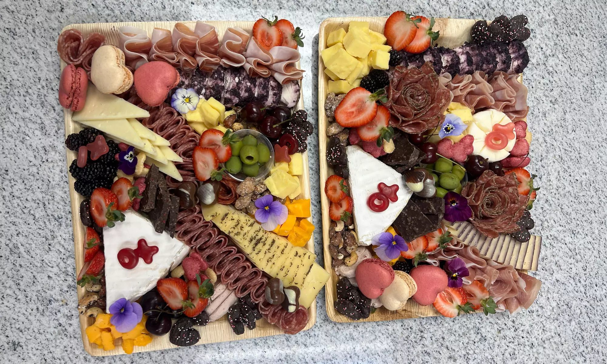 Choose a Size: 8", 10", 10x14" or 22x12" Charcuterie Board (Pick-Up Only) at KD Bites and Boards (Up to 21% Off) - Second Medium