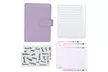 23PCS A6 PU Leather Notebook Binder Set Refillable Budget Savings Planner Binder - Second Medium