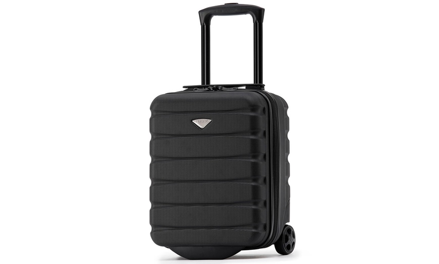 Image 3: Flight Knight Lightweight Cabin Hand Luggage Small Carry On Suitcase