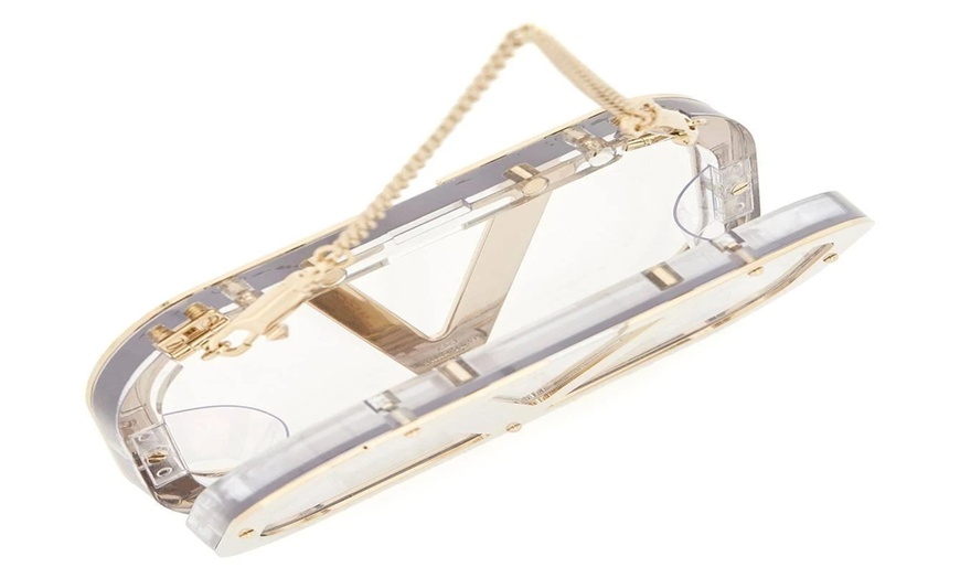 Image 5: Valentino Garavani Rockstud & Logo Clutches | Designer Bags (Up to 53% Off)
