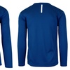 Image 5: Men's Long Sleeve Moisture Wicking Crew Neck Tagless Performance Tee