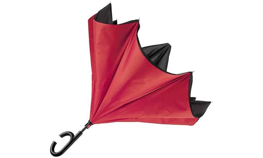 Image 2: Parapluie inversé anti-vent et anti-pluie