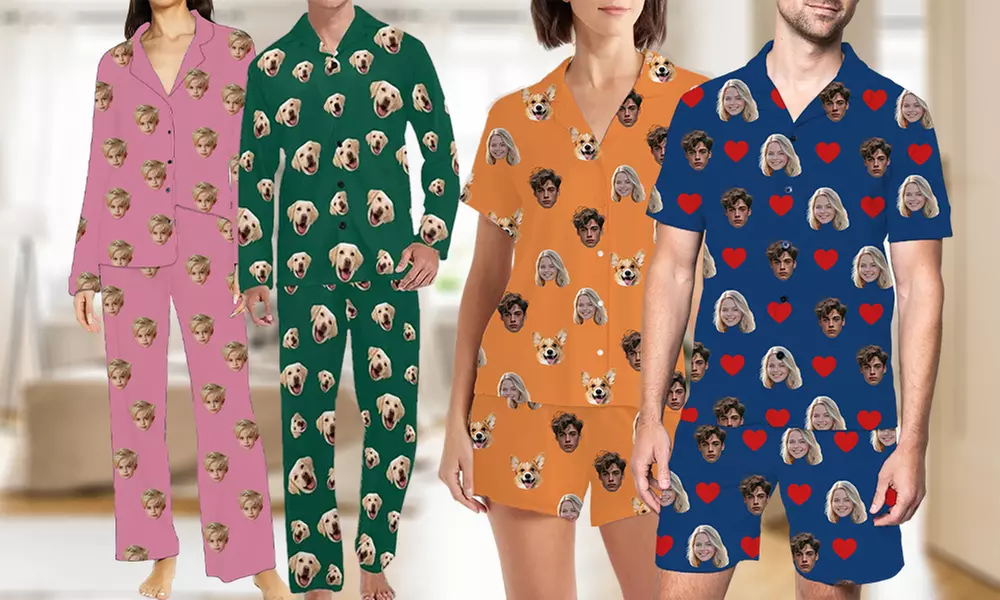 Demi-ensemble ou ensemble de pyjama personnalisé