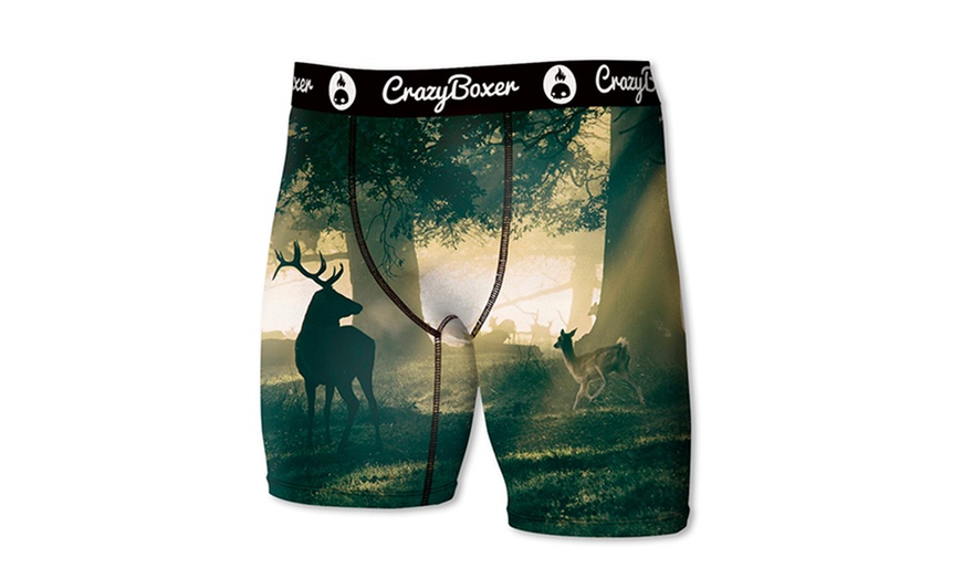 Image 16: Crazy Boxer Men's Boxers 4-Pack