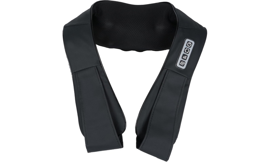 Image 2: Alivio Shiatsu Back Neck Massager with Heat Deep Tissue