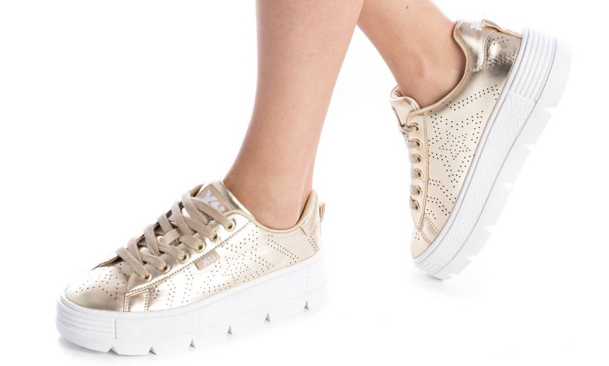 Image 3: XTI Women's Platform Sneakers