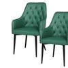 Image 2: Upholstered Dining Chairs Set