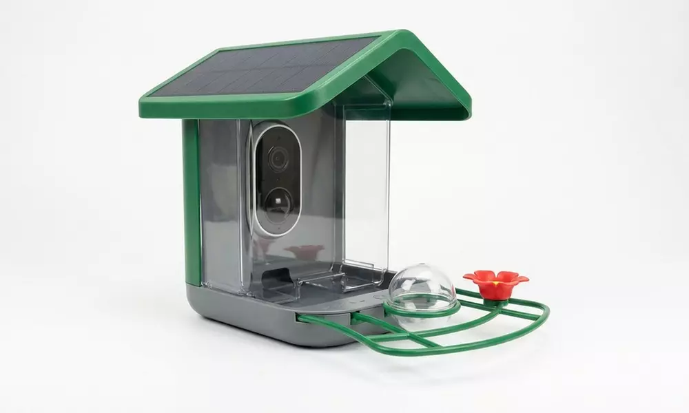 HD Solar Bird Feeder Camera with Colour Night Vision