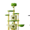 Image 1: 7-Layer 162cm Indoor Castle Cat Tree with Cat Scratching Post