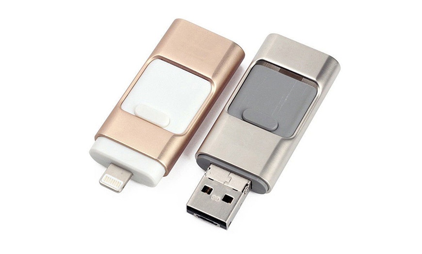 Image 3: 3-in-1 iFlash Drive Memory Stick