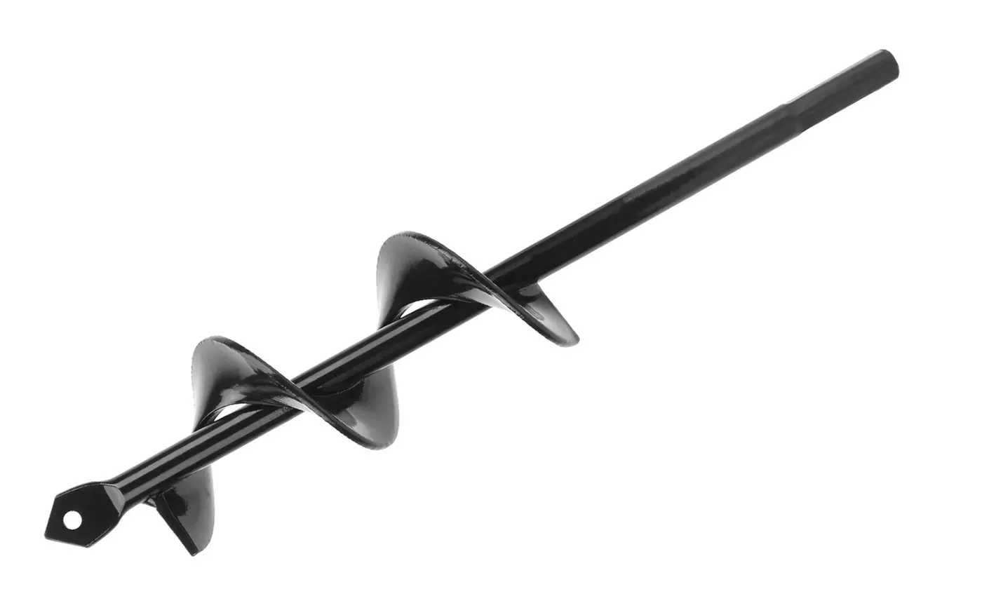 iMounTEK Auger Drill Bit for Planting Garden Auger Spiral Drill Bit Planter Tool