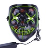 Image 22: Halloween LED Purge Mask Light Up Funny Masks