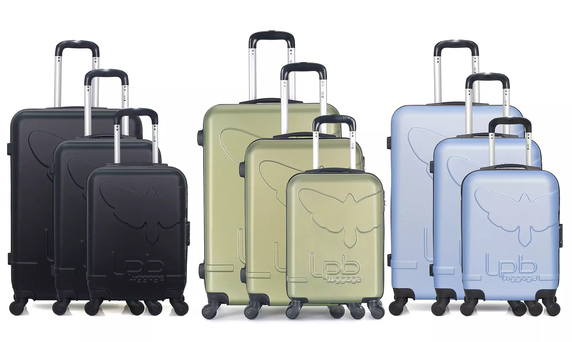 Set de 3 valises "Norine-A", coloris au choix, livraison offerte - Primary Image