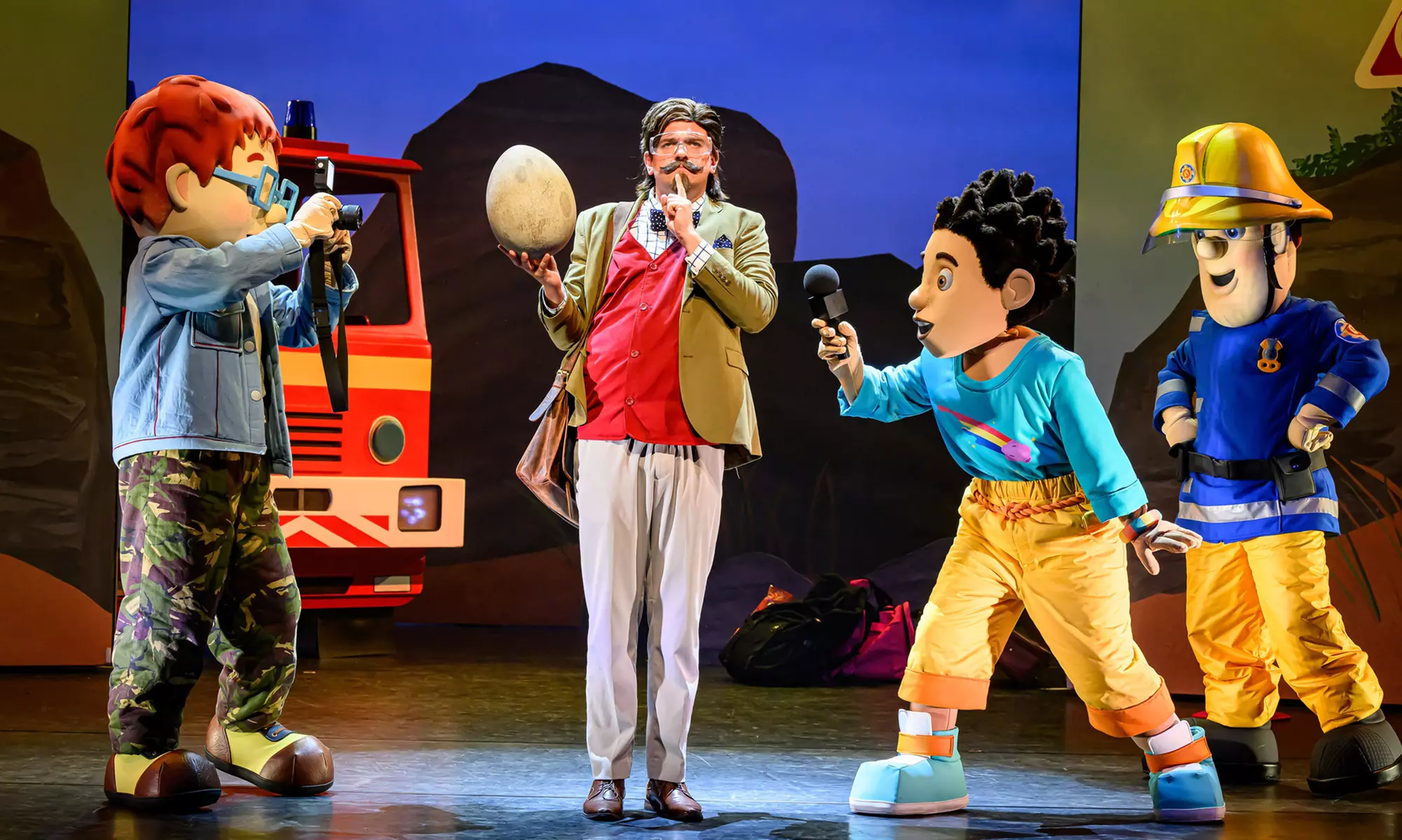 Feuerwehrmann Sam Live - Abenteuer auf der Dino Insel