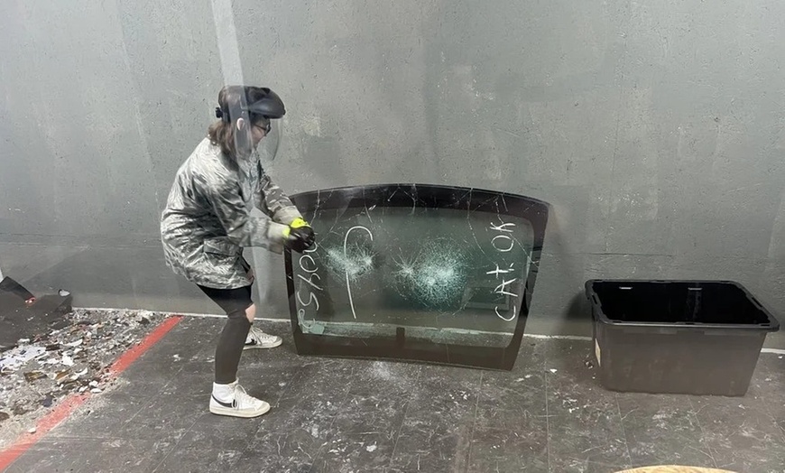 Image 2: Up to 33% Off on Rage Room Experience – Unleash Your Stress
