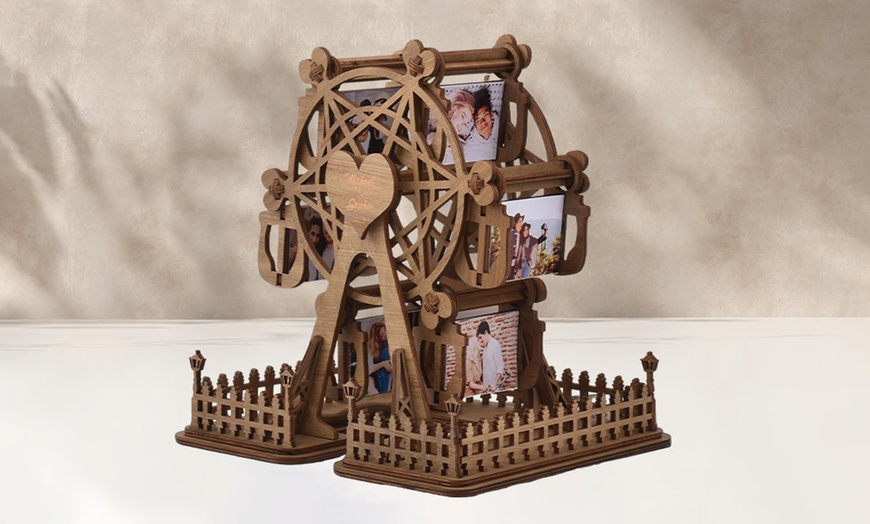 Image 7: Foto-Riesenrad aus Holz in der Farbe nach Wahl